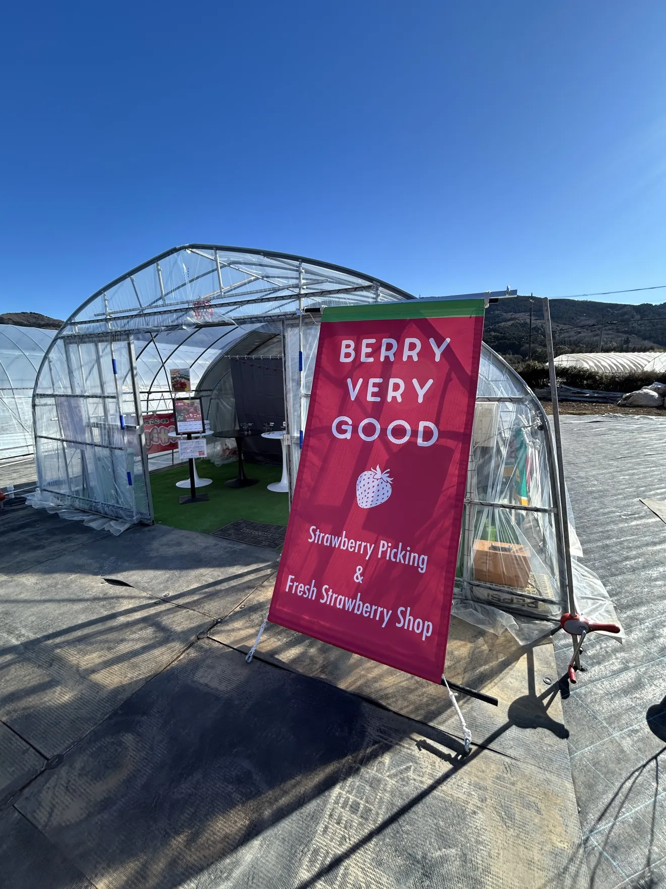 BERRY VERY GOOD(ベリー ベリー グッド)いちご狩り&いちご直売所