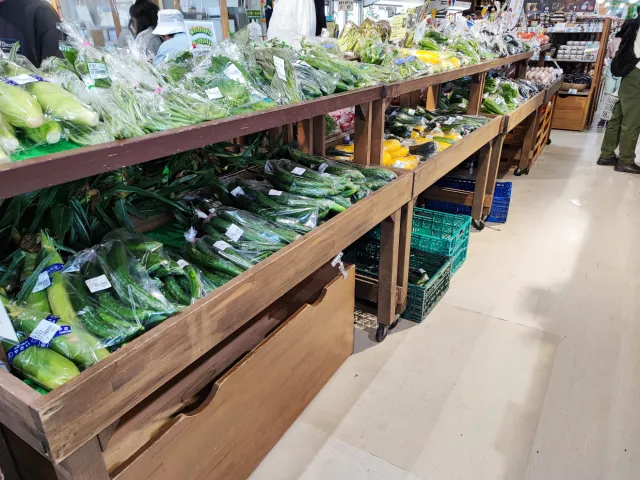 道の駅さかい農産物直売所