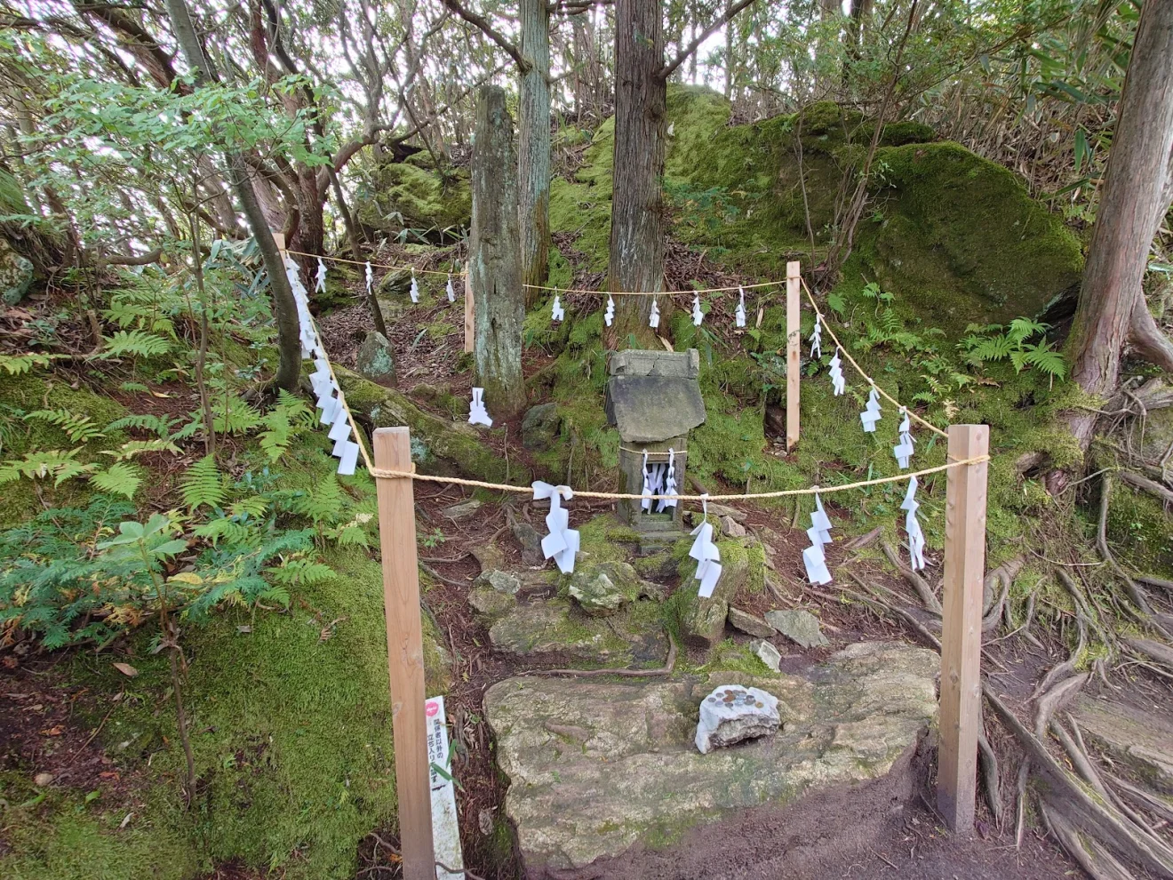 石柱のあるお宮(御岩神社御神体) - 画像2