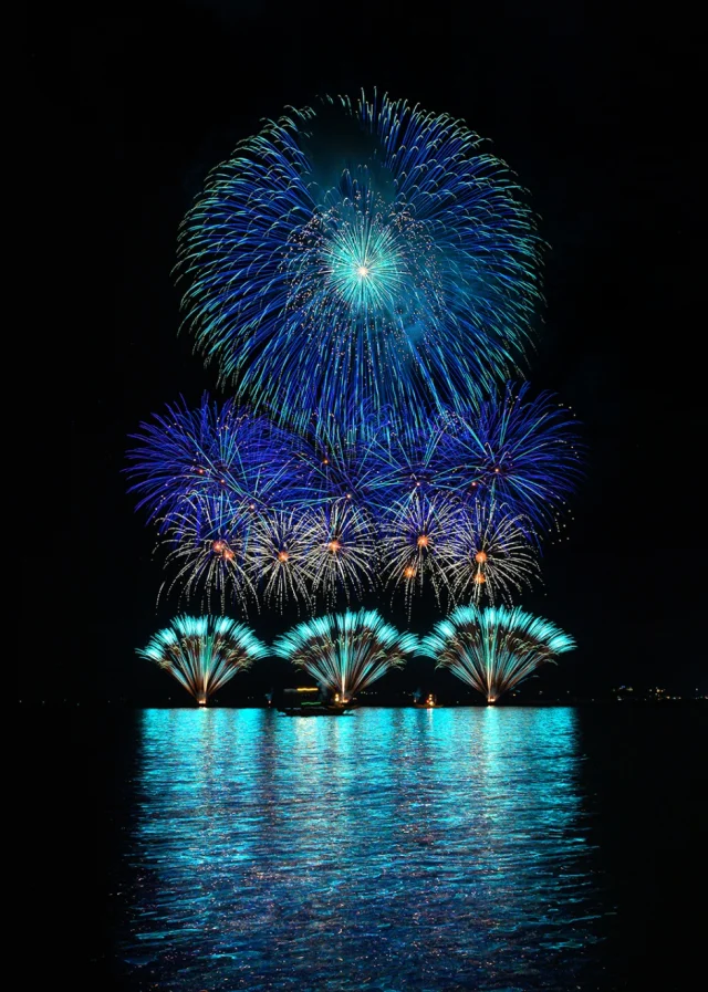 大洗海上花火大会 ポスター