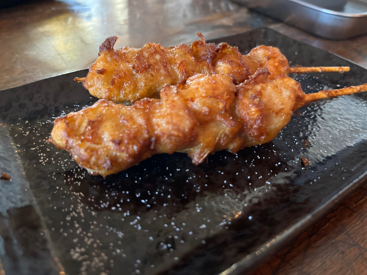 トミーバードのチャーハンと焼き鳥最高だった - 2